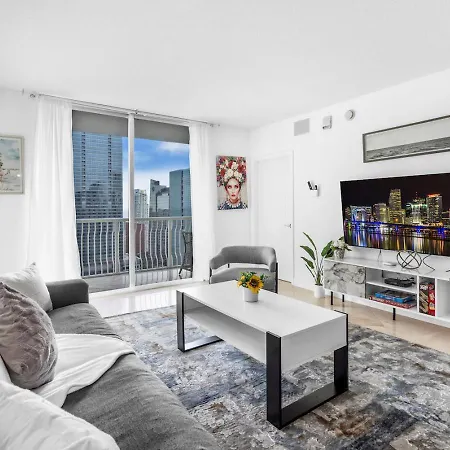 Spacious 2 Bed Unit In Brickell With Free Parking Miami Extérieur photo
