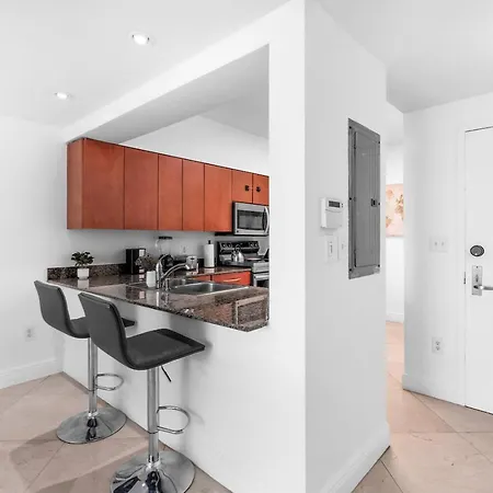 Spacious 2 Bed Unit In Brickell With Free Parking Miami Extérieur photo